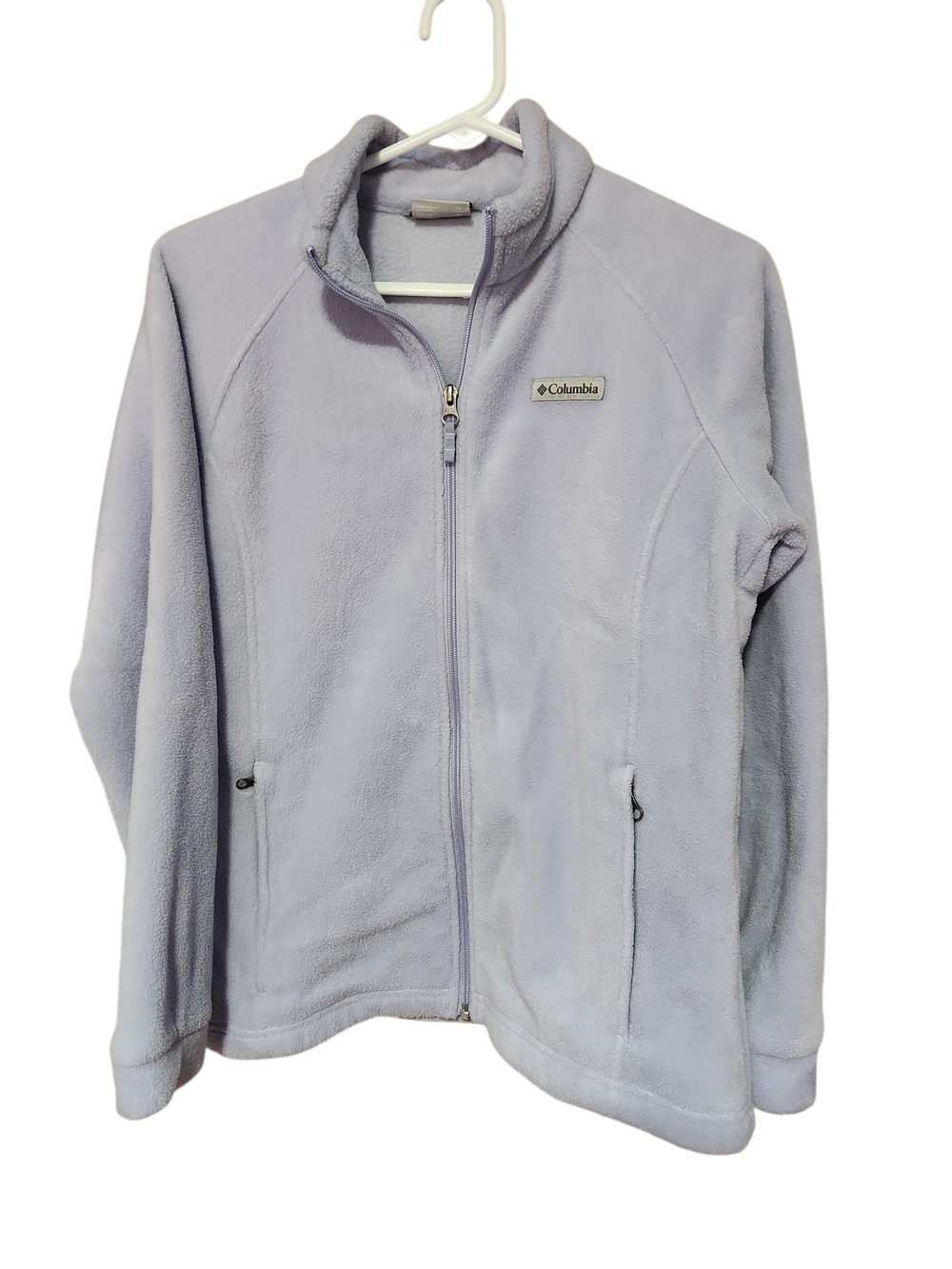 Columbia Light Lavender Fleece Jacket - Full Zip